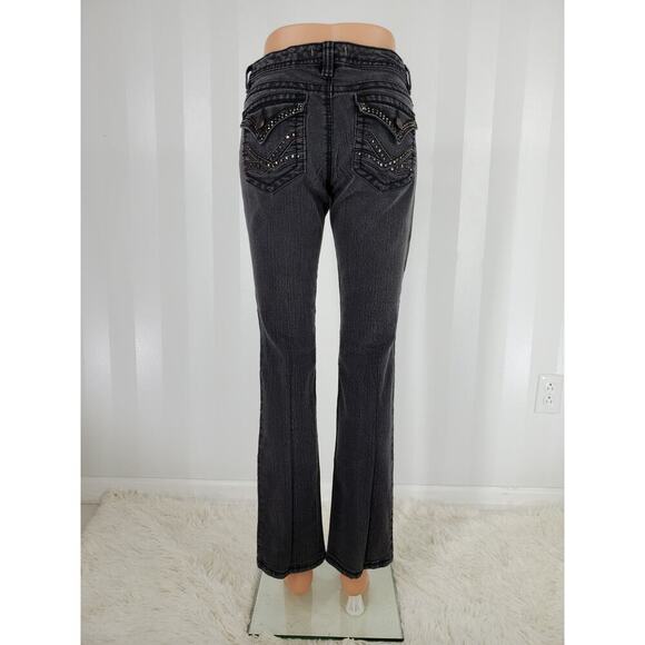 Nine West Black Straight Leg Jeans Versatile Style - Picture 3 of 11